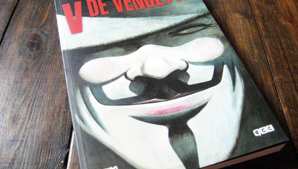 V de Vendetta. Portada