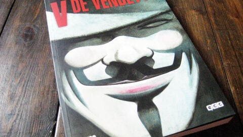 V de Vendetta. Portada