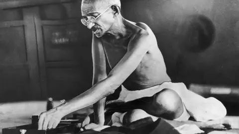 Los objetos de Gandhi Los objetos de Gandhi