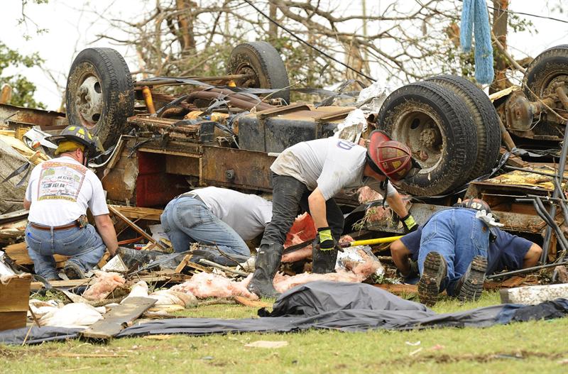 Oklahoma ha vivido uno de los mayores tornados de la historia Oklahoma ha vivido uno de los mayores tornados de la historia