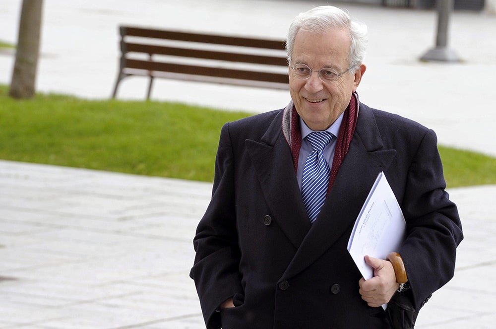 Jaime Ignacio del Burgo: "Entre el 11 y el 14 de marzo de 2004 no existió ninguna prueba de que el atentado lo hicieran los islamistas" Jaime Ignacio del Burgo: "Entre el 11 y el 14 de marzo de 2004 no existió ninguna prueba de que el atentado lo hicieran los islamistas"