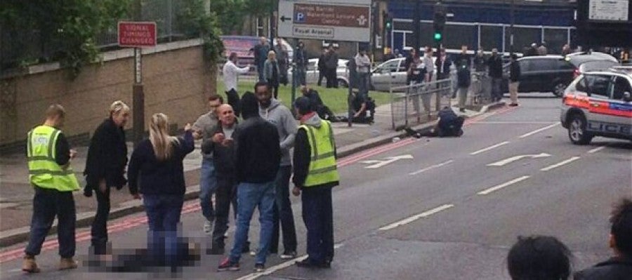 Ataque a un soldado en Woolwich, al sur de Londres Ataque a un soldado en Woolwich, al sur de Londres