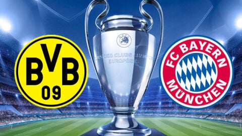 Escudos Champions Borussia - Bayern