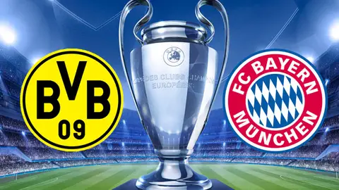 Escudos Champions Borussia - Bayern Escudos Champions Borussia - Bayern