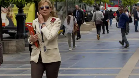 La infanta Cristina en una imagen de archivo La infanta Cristina en una imagen de archivo