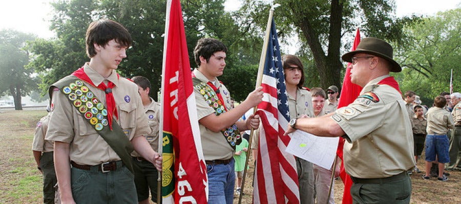 Grupo de Boy Scouts en Estados Unidos Grupo de Boy Scouts en Estados Unidos