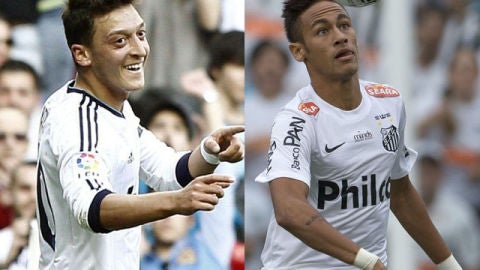 Ozil y Neymar