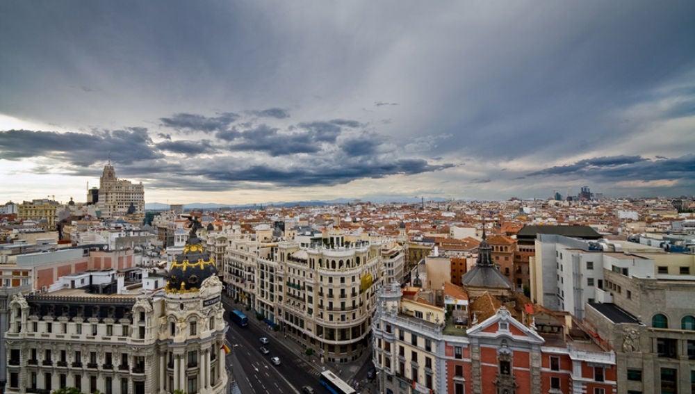 Madrid nublado