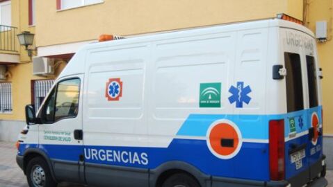 Una ambulancia de Andaluc&iacute;a