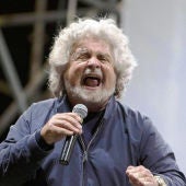 El líder del Movimiento 5 Estrellas, Beppe Grillo