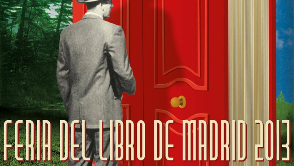 Cartel de la feria del libro de Madrid 