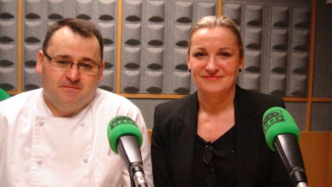 Esther Idoate(Rte. Alhambra) e Ismael Alegr&iacute;a (Rte. Europa)