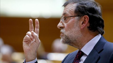 Mariano Rajoy en el Senado