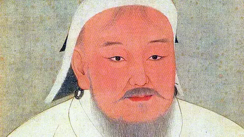 Retrato de Genghis Khan Retrato de Genghis Khan