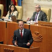 José Antonio Monago en el parlamento autonómico