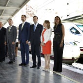 Rajoy junto al príncipe Felipe en la inauguración del AVE Madrid-Alicante