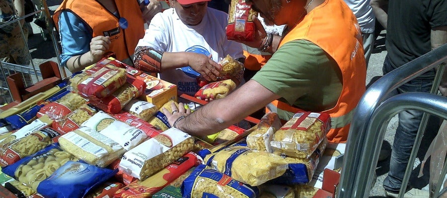 Campaña de recogida de alimentos de Mensajeros de la Paz Campaña de recogida de alimentos de Mensajeros de la Paz