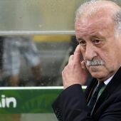 El seleccionador español, Vicente del Bosque