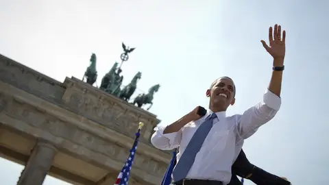 Barack Obama, presidente de EEUU, en Berlín Barack Obama, presidente de EEUU, en Berlín