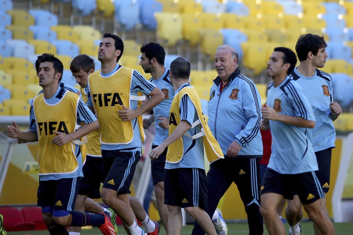 Vicente del Bosque: 'Los que decían que traer a Valdés iba a ser un lío se equivocaron' Vicente del Bosque: 'Los que decían que traer a Valdés iba a ser un lío se equivocaron'