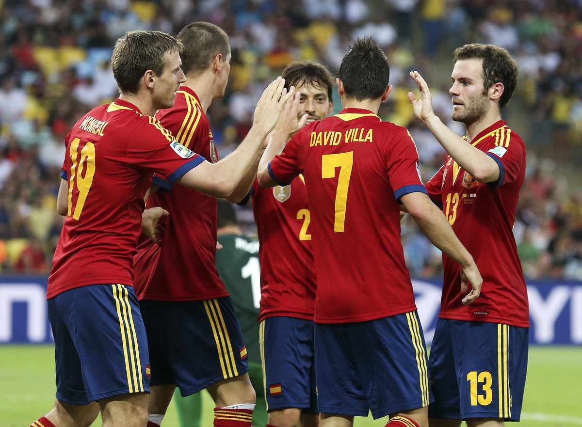 España abusa de Tahití en Maracaná y roza las semifinales España abusa de Tahití en Maracaná y roza las semifinales