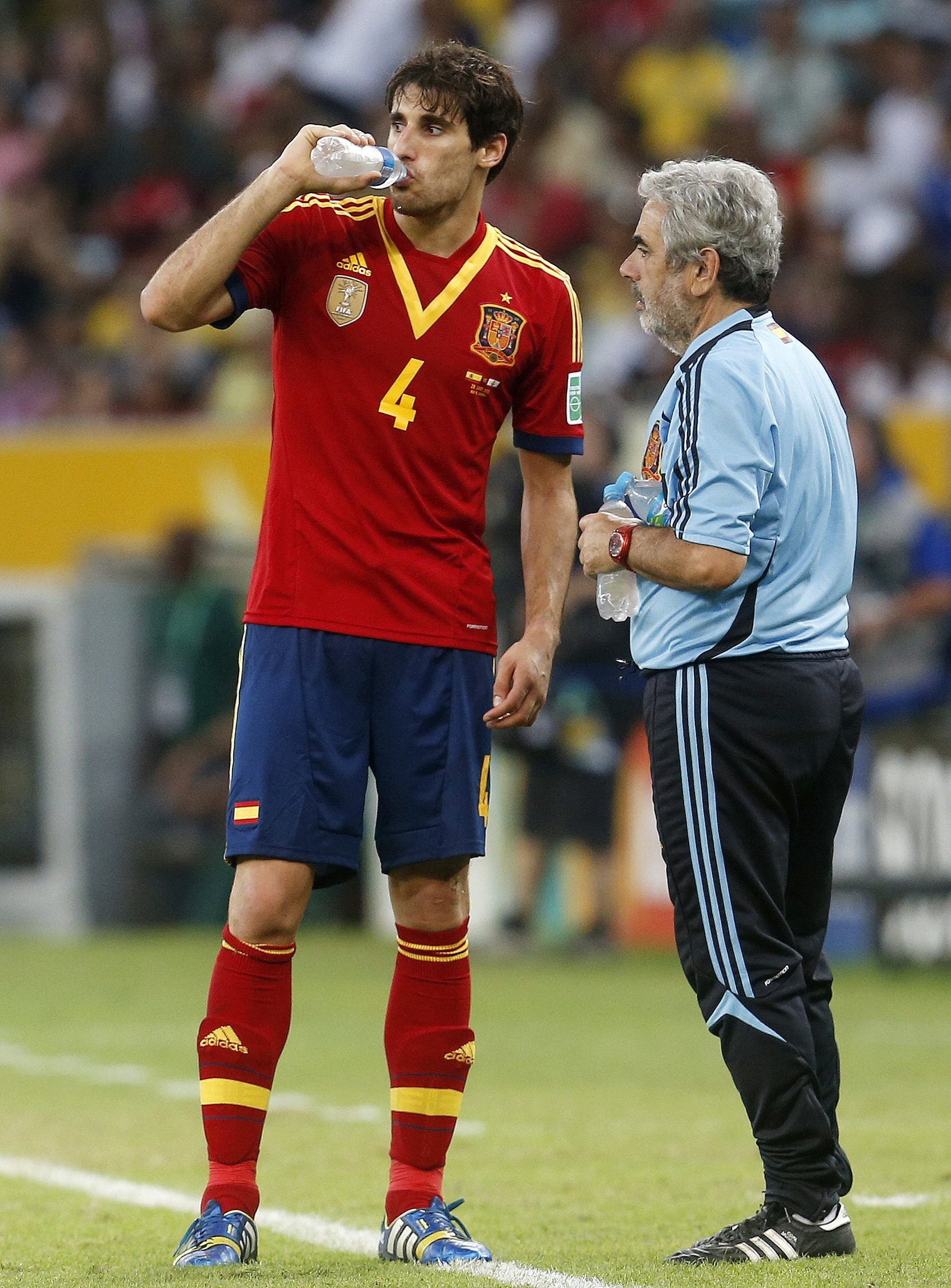 Javi Martínez: 'Mis compañeros del Barça en la selección dicen que Pep es un entrenador duro' Javi Martínez: 'Mis compañeros del Barça en la selección dicen que Pep es un entrenador duro'