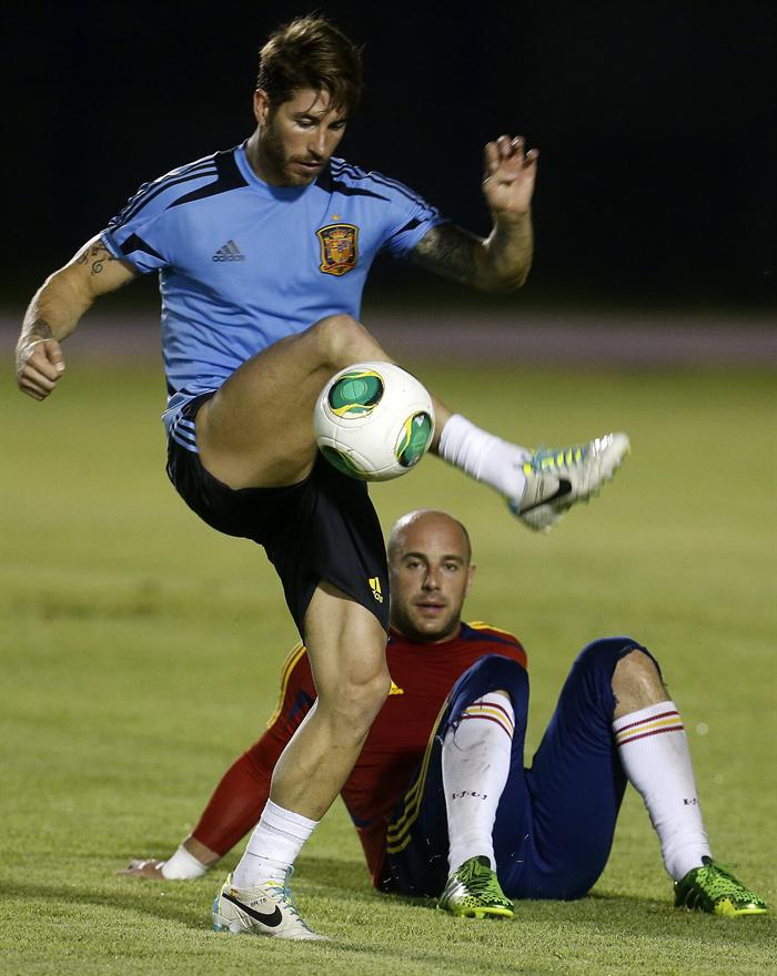 Sergio Ramos, el malabarista del balón Sergio Ramos, el malabarista del balón