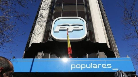 Imagen de la sede nacional del Partido Popular (Archivo)