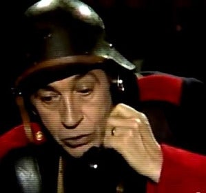 Miguel Gila con el teléfono Miguel Gila con el teléfono