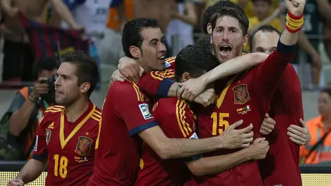 Ramos, eufórico con Navas Ramos, eufórico con Navas