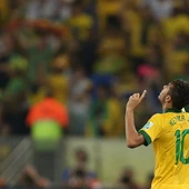 Neymar celebra su gol ante España Neymar celebra su gol ante España