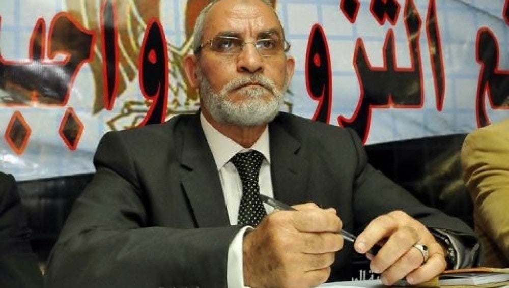 Mohamed Badie, líder de los Hermanos Musulmanes