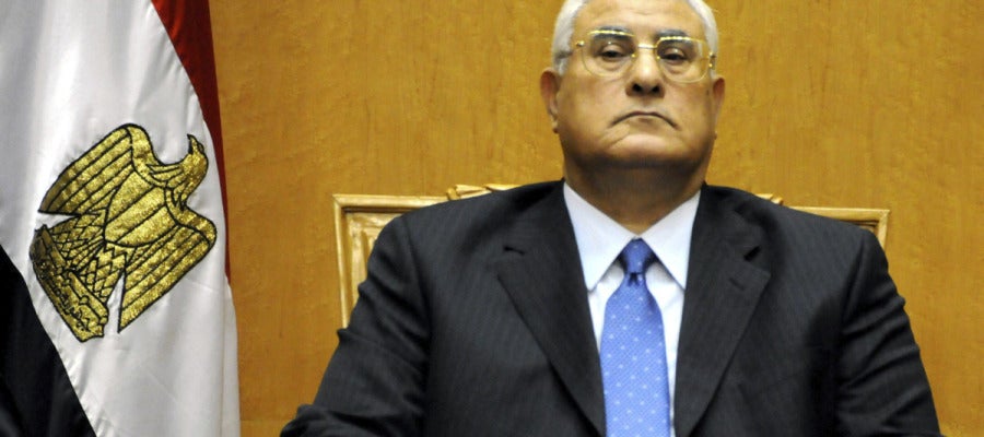 El nuevo presidente interino de Egipto, Adli Mansur. El nuevo presidente interino de Egipto, Adli Mansur.