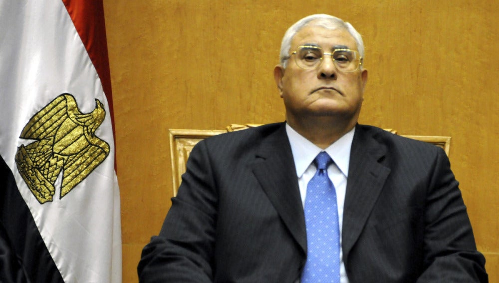 El nuevo presidente interino de Egipto, Adli Mansur. 