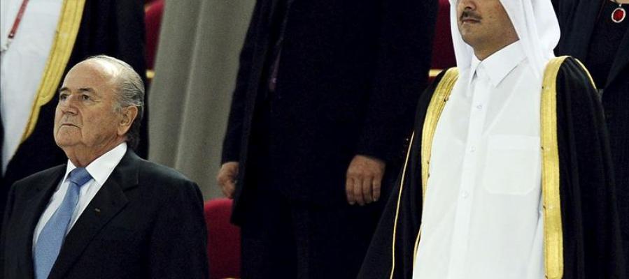 Blatter desea ahora que el Mundial 2022 de Catar se juegue en invierno Blatter desea ahora que el Mundial 2022 de Catar se juegue en invierno