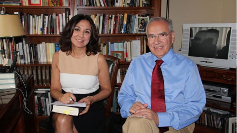 Isabel Gemio y Alfonso Guerra