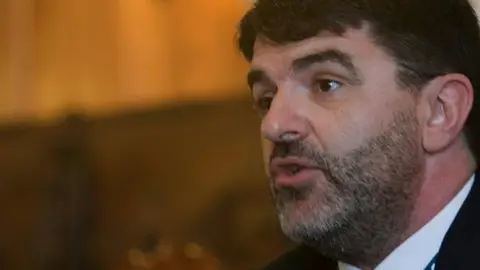 Luis García Abad, representante de Fernando Alonso. Luis García Abad, representante de Fernando Alonso.
