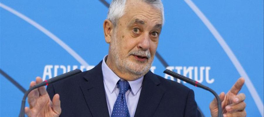 José Antonio Griñán comparece ante los medios (Archivo) José Antonio Griñán comparece ante los medios (Archivo)