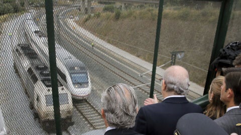 Fern&aacute;ndez D&iacute;az en la zona del accidente