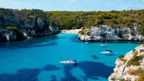 Cala Macaralleta, en Menorca Cala Macaralleta, en Menorca