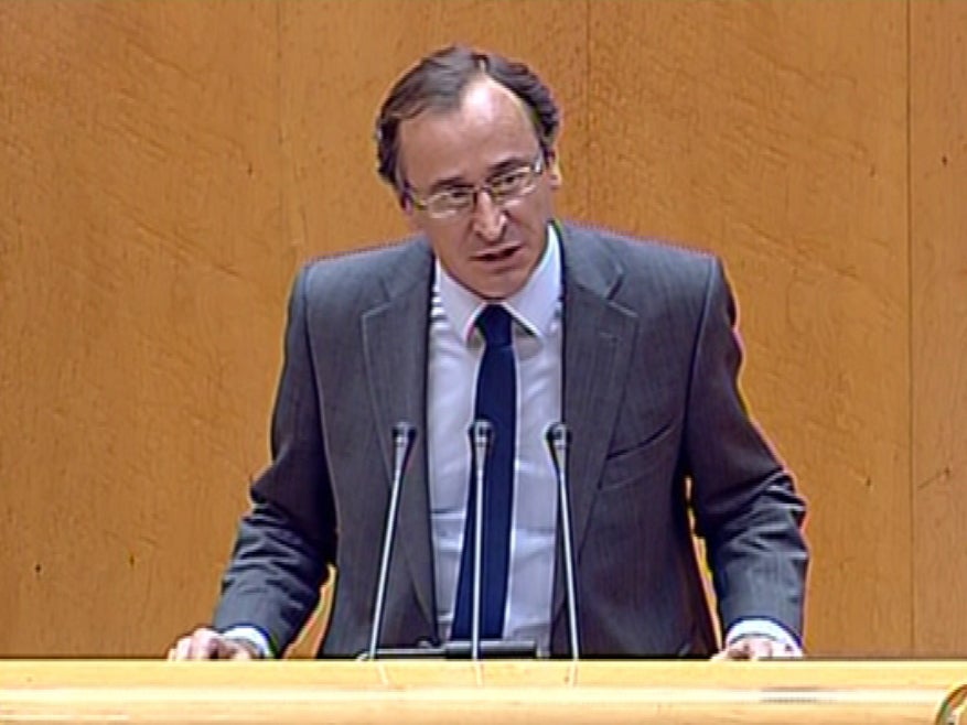 Alfonso Alonso: "Lo que más nos preocupa ahora es la salud del niño" Alfonso Alonso: "Lo que más nos preocupa ahora es la salud del niño"