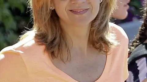La infanta Cristina con gafas de sol La infanta Cristina con gafas de sol
