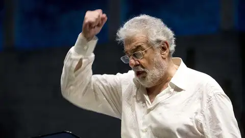 Plácido Domingo, en su regreso a los escenarios Plácido Domingo, en su regreso a los escenarios