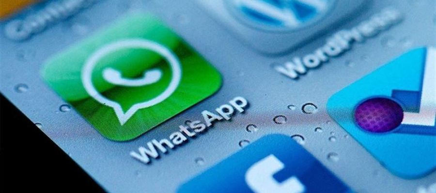 Icono de Whatsapp en un móvil Icono de Whatsapp en un móvil