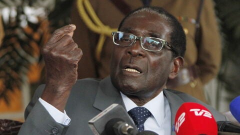 Robert Mugabe, presidente de Zimbabue