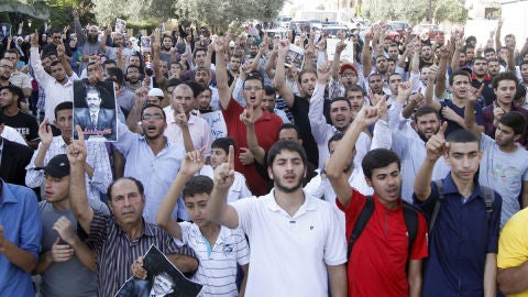 Manifestantes pro Mursi
