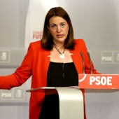 La portavoz del PSOE en el Congreso, Soraya Rodríguez,