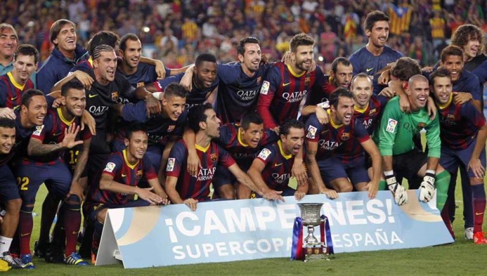 El Barcelona logra la Supercopa de España
