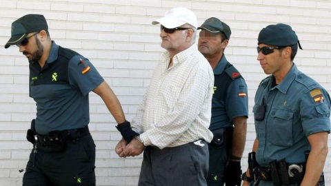 El pederasta Daniel Galv&aacute;n llega a los juzgados de Torrevieja