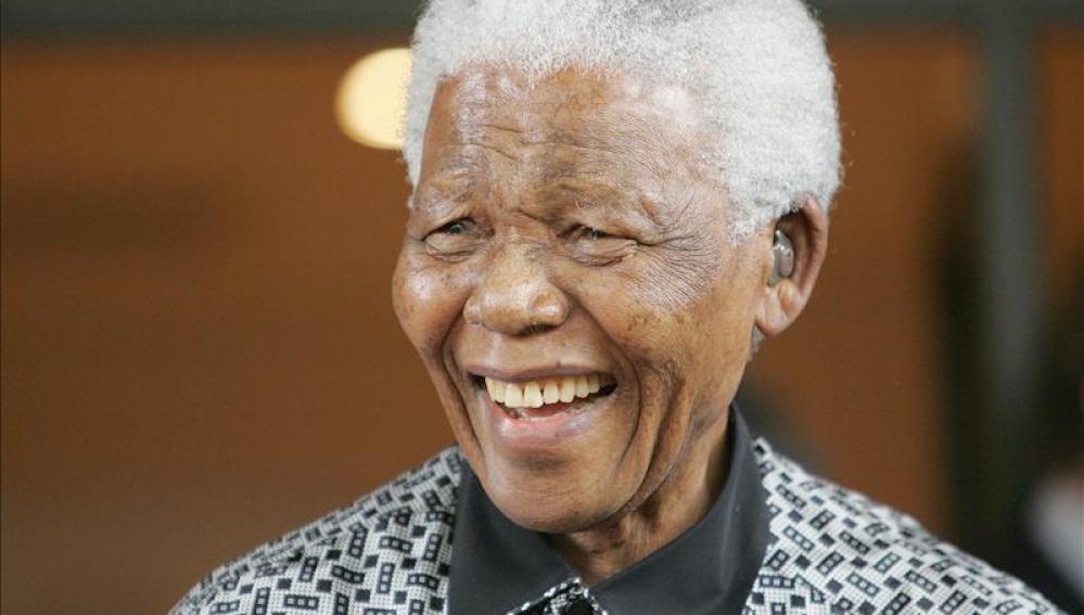 El expresidente sudafricano Nelson Mandela. 